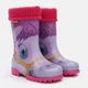 Детские резиновые сапоги для девочки Demar Twister Lux 0038 HA 26-27 Розовые (5901232007971) - изображение 2