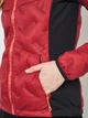 Куртка демисезонная короткая женская Kilpi Actis-W QL0106KIDRD 36 Темно-красная (8592914648949) - изображение 4