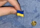 Патріотичний прапор України значок синьо - жовтий пін металеві. - зображення 6