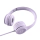 Проводные накладные наушники HOCO W21 with mic, 3.5mm, 1.2m, purple - изображение 3