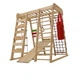 Детский уличный комплекс Baby Sport SB Акварелька 150х124х132 см игровой спортивный Дерево Коричневый (Акварелька- outdoor) - изображение 2