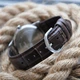 Женские оригинальные наручные часы Casio MTP-V002L-7B2UDF Серебро\вишня - изображение 5