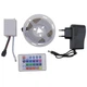 Светодиодная лента SMD 3528 RGB (54 LED/m) 5 метров на силиконе с блоком и пультом управления разноцветная (полный комплект) - зображення 2
