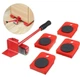 Набор для перемещения мебели Furniture Mover Rollers 5T - изображение 2