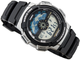 Мужские часы Casio AE-1100W-1AVDF Серые с черным - изображение 1