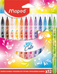 Фломастеры Maped Mini Cute в картонной коробке 12шт (MP.845404) - изображение 1