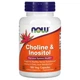 Натуральная добавка Now Foods Choline & Inositol 100 капсул - изображение 1