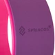 Йога кольцо для фитнеса и аэробики Springos Yoga Wheel YG0021 33 см розовый/фиолетовый - изображение 7