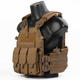 Плитоноска-тактический быстросъемный военный жилет Emersongear Quick Release 094K style Plate Carrier Койот EM7405CB - изображение 2