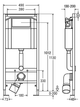 Інсталяція VIEGA Standard 2S 713386 + кнопка змиву Visign for Style 10 596323 - зображення 2