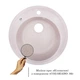Кухонная мойка Lidz D510/200 COL-06 (LIDZCOL06D510200) - изображение 12