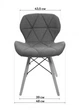 Стул для кухни и гостиной GT Racer X-D28 Plus White - изображение 8