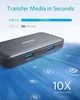 Хаб Anker PowerExpand Premium 5-in-1 USB-C to HDMI 4K Media Hub Gray (A8334HA1) - изображение 3