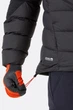 Пуховик Rab Infinity Alpine Down Jacket L Чорний-Сірий - зображення 4