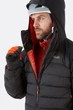 Пуховик Rab Infinity Alpine Down Jacket L Чорний-Сірий - зображення 7