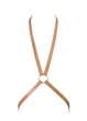 Портупея з екошкіри Bijoux Indiscrets MAZE - 8 Harness Коричнева One size - изображение 1