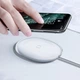 Беспроводное зарядное устройство Baseus Jelly Wireless charger 15W WXGD-02 White - изображение 6
