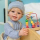 Силиконовая Коллекционная Кукла Реборн Reborn Мальчик Патрик ( Виниловая Кукла ) Высота 57 см - изображение 2
