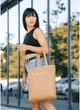 Жіноча сумка шопер Tote 41х30х10 см Sambag Бежевий (2000002081128) - зображення 5