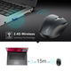 Беспроводная Bluetooth Мышь Tecknet M002 Grey - изображение 4