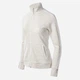Толстовка на молнии без капюшона женская Iguana Salama W Grey Melange/White XS Серая с белым (5902786203567) - изображение 3