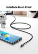 Кабель Ugreen Bendable Magnetic Charging USB Type-C Cable 1m 40124 - изображение 2