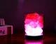 Настільна USB соляна лампа, сольовий світильник 2-в-1 Doctor-101 SaltLight з нічником і різнобарвним світлодіодним підсвічуванням для дому та офісу. Сольова лампа з регулятором - 7 кольорів нічного освітлення (WT-S10) - зображення 6