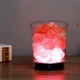 Настільна USB соляна лампа, сольовий світильник 2-в-1 Doctor-101 SaltLight з нічником і різнобарвним світлодіодним підсвічуванням для дому та офісу. Сольова лампа з регулятором - 7 кольорів нічного освітлення (WT-S10) - зображення 8