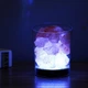 Настільна USB соляна лампа, сольовий світильник 2-в-1 Doctor-101 SaltLight з нічником і різнобарвним світлодіодним підсвічуванням для дому та офісу. Сольова лампа з регулятором - 7 кольорів нічного освітлення (WT-S10) - зображення 9