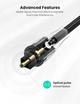 Кабель аудио Ugreen Toslink оптический 4.2mm 1М Black (AV108) - изображение 3