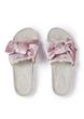 Шльопанці Pretty You London Velvet Bow 38 Pink (5060526412188) - зображення 2