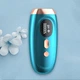 Фотоепілятор для обличчя, ніг та зони бікіні домашній Doctor-101 + інтенсивне імпульсне світло (технологія IPL) синій (BP-W001) - зображення 5