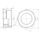 Футорка SD Forte 1" 1/2х1" НВ SF3744025 - изображение 2