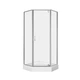 Душевая кабина Qtap Leo CRM10995-AC6 Clear 2020x900x900 мм + поддон Diamond 309912 90x90x12 см с сифоном - изображение 1