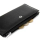 Практичный женский кожаный стильный кошелек ST Leather Wallet&nbsp;19378 Черный - изображение 5