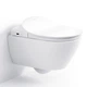 Унитаз подвесной безободковый белый VILLEROY&BOCH SUBWAY 2.0 без сиденья 5614R5R1 - изображение 3