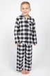 Піжама для хлопчика Cyberjammies William 6610 4-5 yrs/110 см Чорний у клітку (5051877369610) - зображення 1