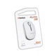 Беспроводная оптическая мышка мышь MEETION Wireless Mouse 2.4G MT-R547, белая с серым - изображение 2