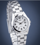 Женские классические часы Casio LTP-1259PD-7BEF Белые с серебристым - изображение 4