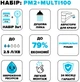 Ручная лейка для душа DROP PM2+MULTI100 водосберегающая с 2-мя аэраторами для смесителя - изображение 16