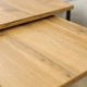 Комплект журнальних столів Квадро M + S Adore Decor Чорний + Дуб (метал/ламінована ДСП) (MObK-dD) - зображення 5