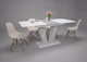 Стол обеденный раскладной в гостиную, кухню Torino 140(180)x80 см Intarsio белая аляска/индастриал (ламинированная ДСП) - изображение 10