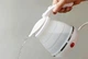 Дорожный чайник силиконовый складной дисковый 0.75л 700вт 220в Foldable Travel Kettle белый - изображение 2