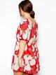 Чайное платье с китайским цветочным принтом Alice&nbsp;&&nbsp;You AS452976 XXXXL (10746XXXXL) Красный - изображение 2