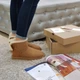 Угги мини с бантом женские зимние замшевые рыжие, 36, 1013391р, UGG - изображение 7