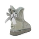 Женские угги с бантиком зимние серые замшевые короткие 40, 1019032сс, UGG - изображение 4