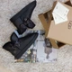 Угги короткие женские кожаные черные зимние на овчине 39, 1095013ч, UGG - изображение 10