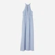 Платье длинное летнее женское H&M 0608016 34 Синее (KAY2000001293270_LD2000001293270) - изображение 3