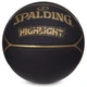Мяч баскетбольный № 7 SPALDING HIGHLIGHT черный 76869Y - изображение 3