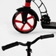 Двухколесный самокат колеса PU, складной, амортизатор Best Scooter 85х16х36 см (fit0010790) Черно-красный - изображение 6